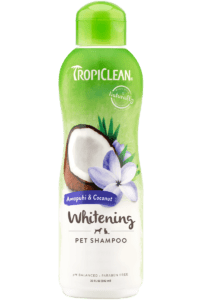 Tropiclean Shampoo Awapuhi y coco (blanqueador) frasco x 592 mL