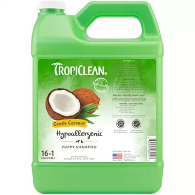 Tropiclean Shampoo Gentle coconut (hypoallergenic) galón x 3.8 lt