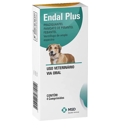 Endal Plus comprimidos (pirantel+praziquantel+febantel) x unidad