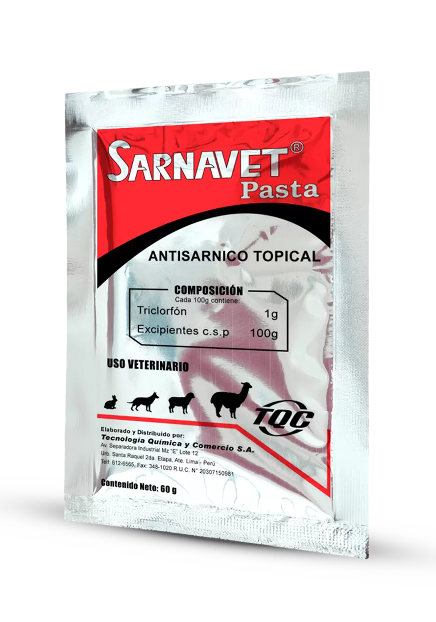 Sarnavet pasta caja x 30 sachets x 60 g