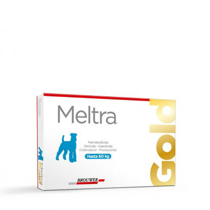 Meltra Gold caja x 3 comprimidos hasta 60 kg