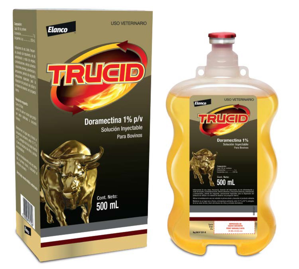 Trucid 1% (doramectina) frasco x 500 mL