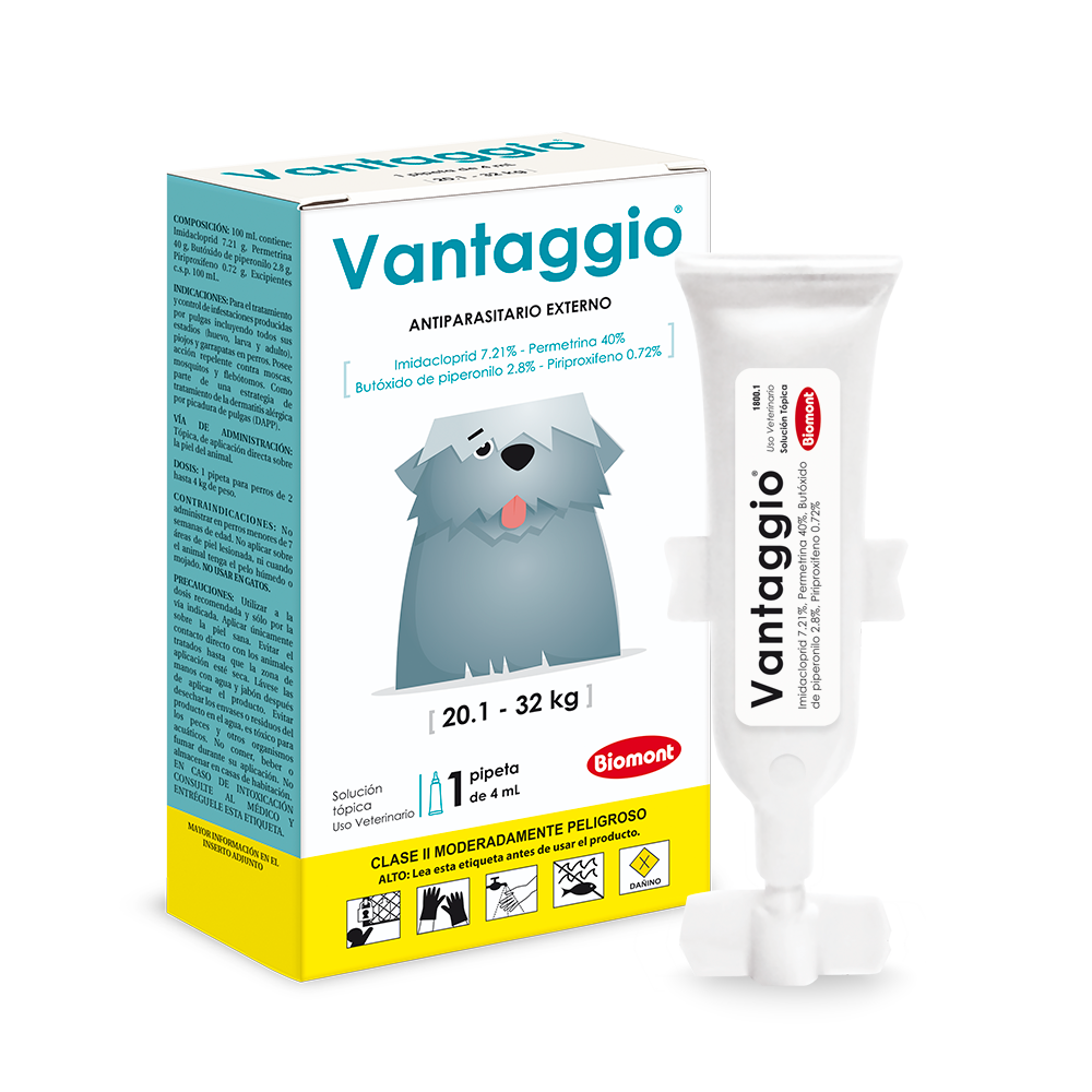 Vantaggio celeste (perros 20.1 - 32kg) pipeta x 4 mL 