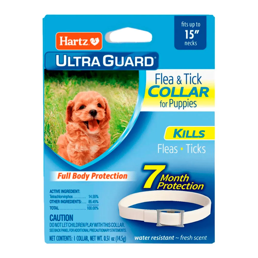 Hartz Ultraguard Collar antipulgas para cachorros x unidad 