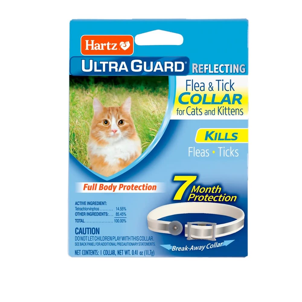 Hartz Ultraguard Collar antipulgas reflective for Cats and Kittens x unidad