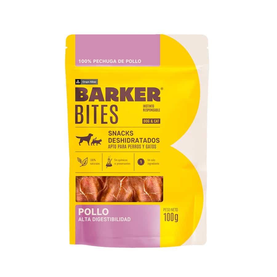 BARKER BITES de pollo sobre x 100g