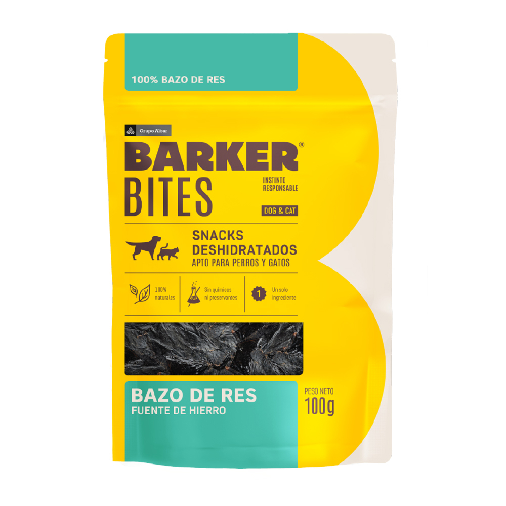 BARKER BITES de bazo de res sobre x 100g