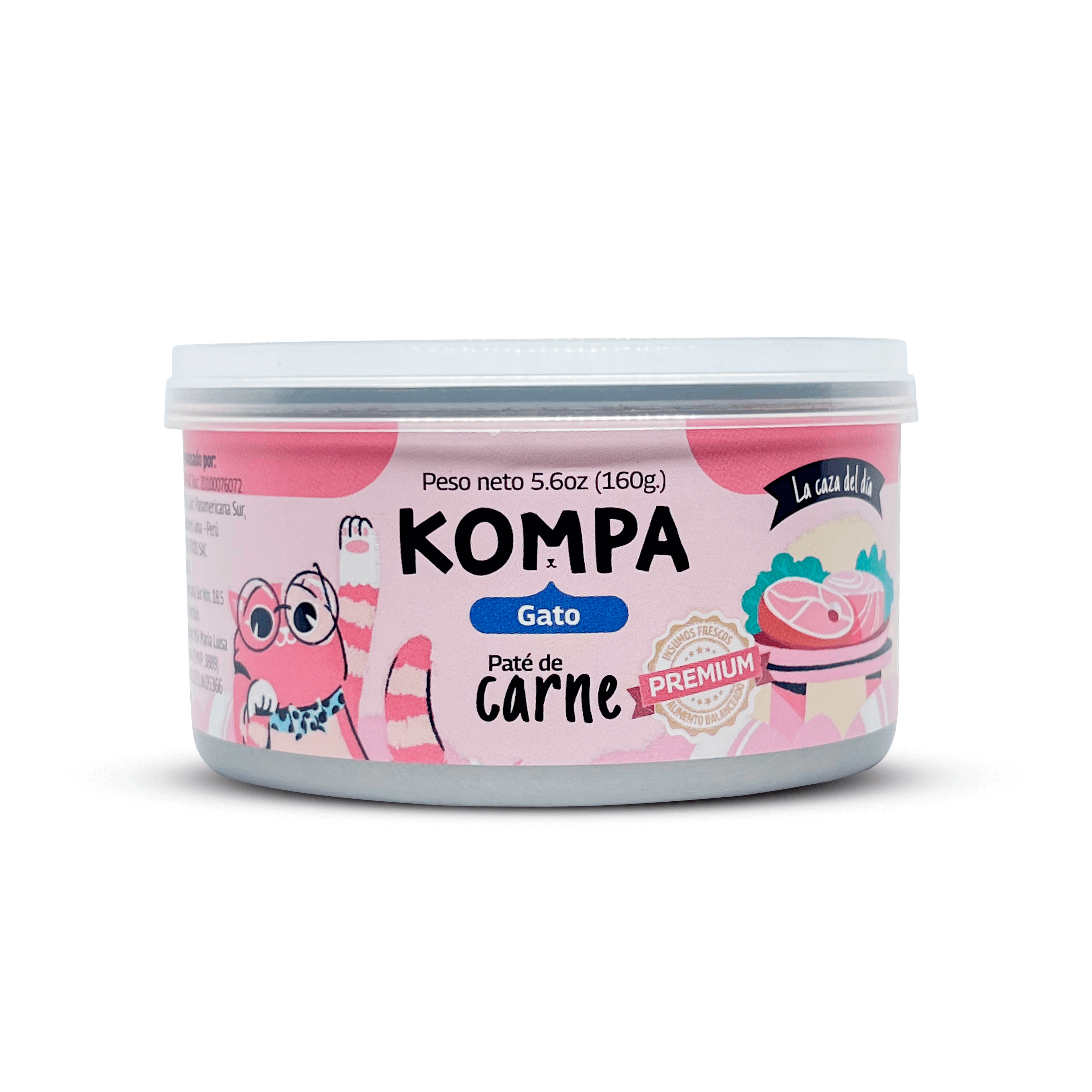 Kompa pate de carne lata x 160 g
