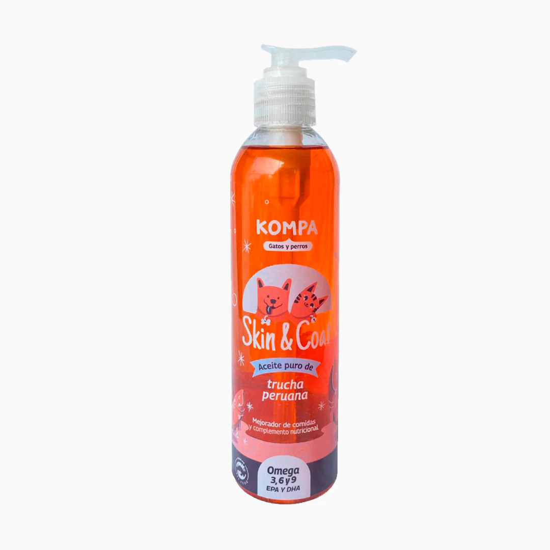 Kompa skin & coat aceite de trucha x 250 mL