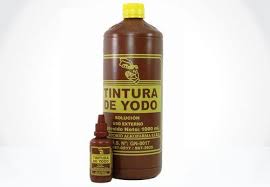 Tintura de Yodo frasco x litro