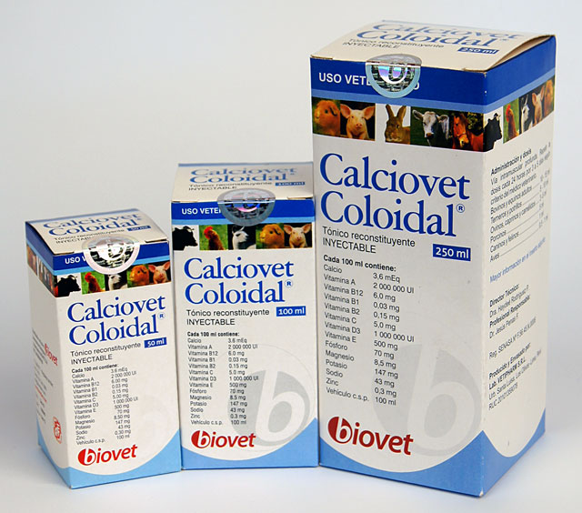 CalcioVet Coloidal frasco x 250 mL