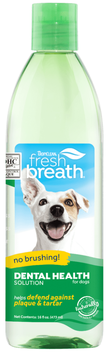 Tropiclean Aditivo para agua cuidado oral PERROS frasco x 236 mL