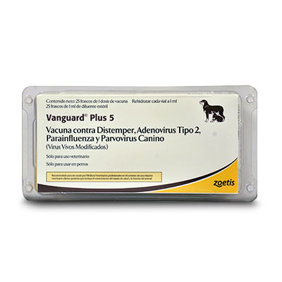 Vanguard Plus 5 (cuadruple) x 1 dosis