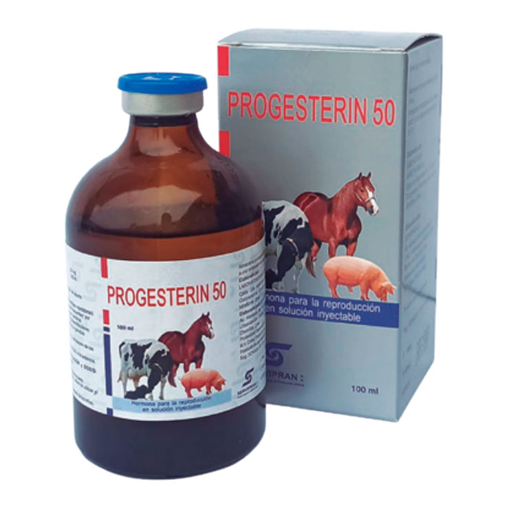 Progesterin 50 (progesterona) frasco x 20 mL