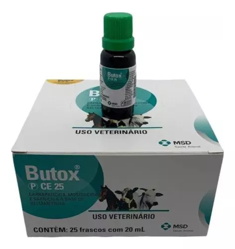 Butox PCE 25 caja x 25 frascos x 20 mL