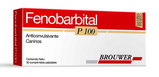 Fenobarbital P-100 (100mg) caja x 30 comp