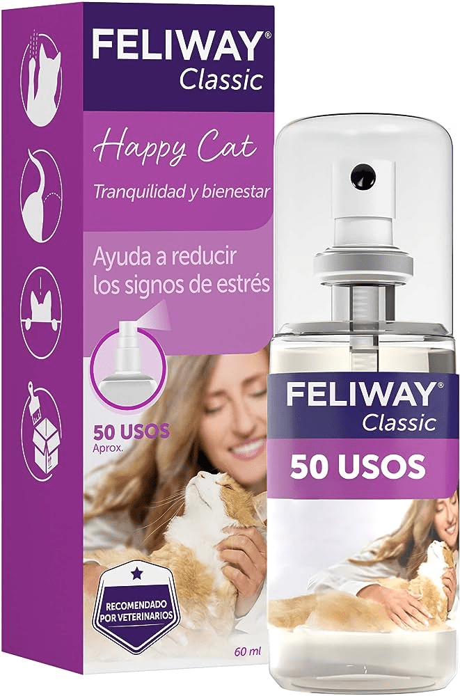 FELIWAY Classic (feromona tranquilizante antiestres) spray x 60 mL