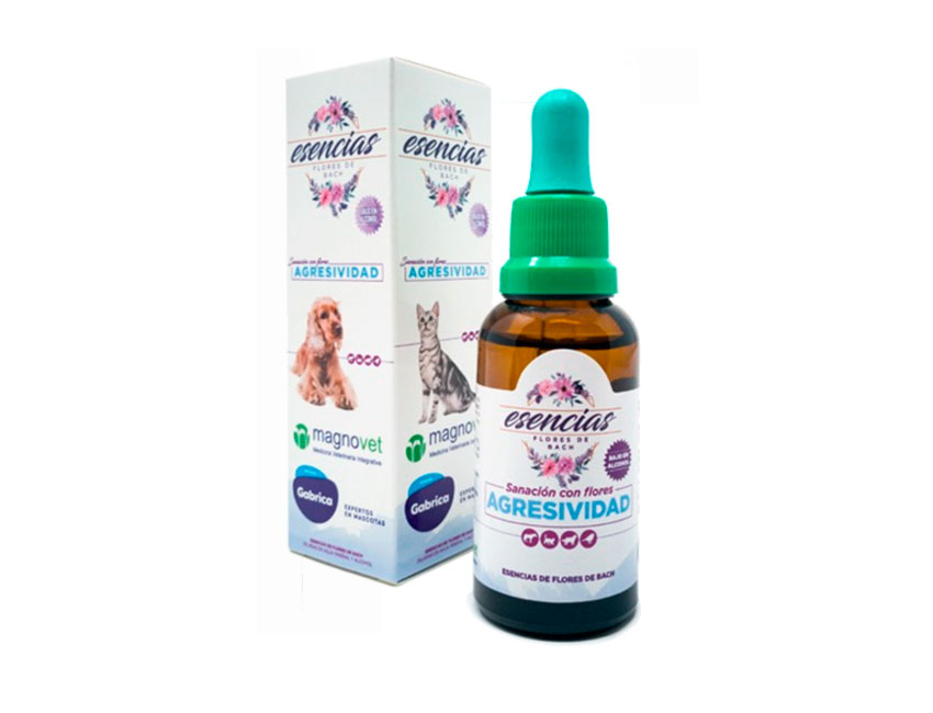Esencias AGRESIVIDAD (flores de bach) gotero x 30 mL
