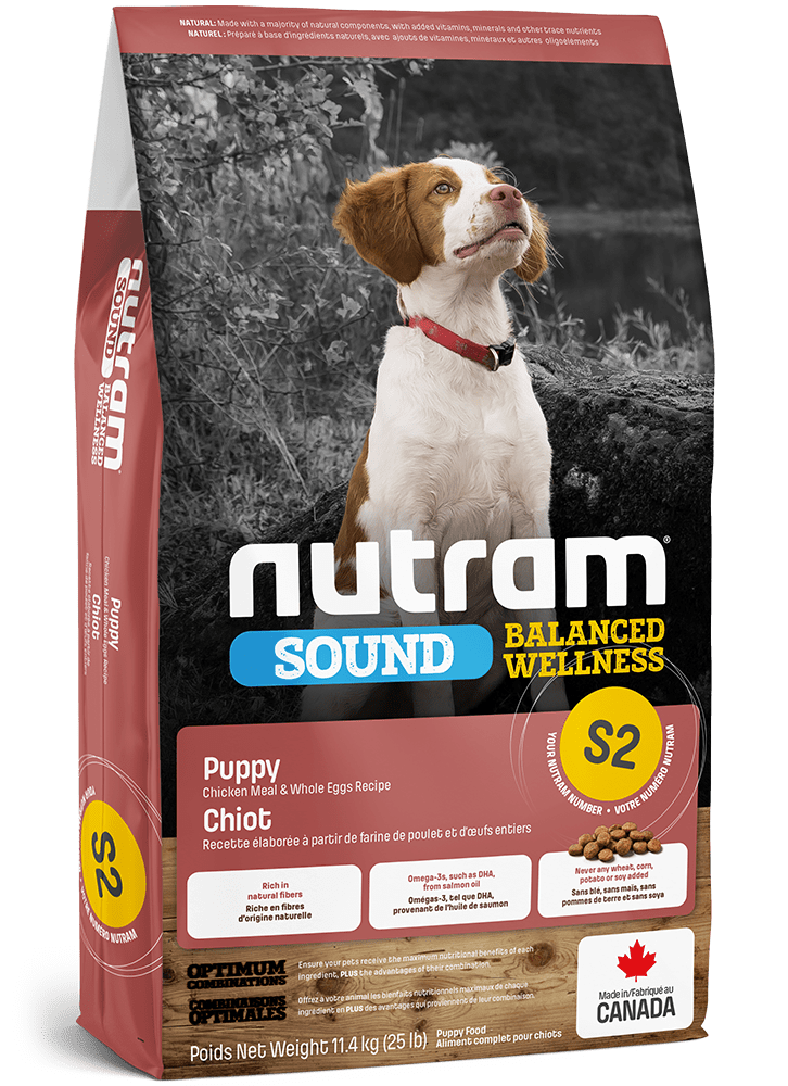 Nutram Sound Dry (S2) Puppy Chiken (criadores) saco x 20 kg