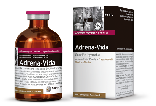 Adrenavida 0.1% frasco x 50 mL