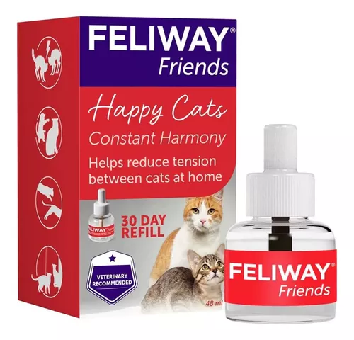 FELIWAY FRIENDS (feromona tranquilizante antiestres) RECARGA x 48 mL