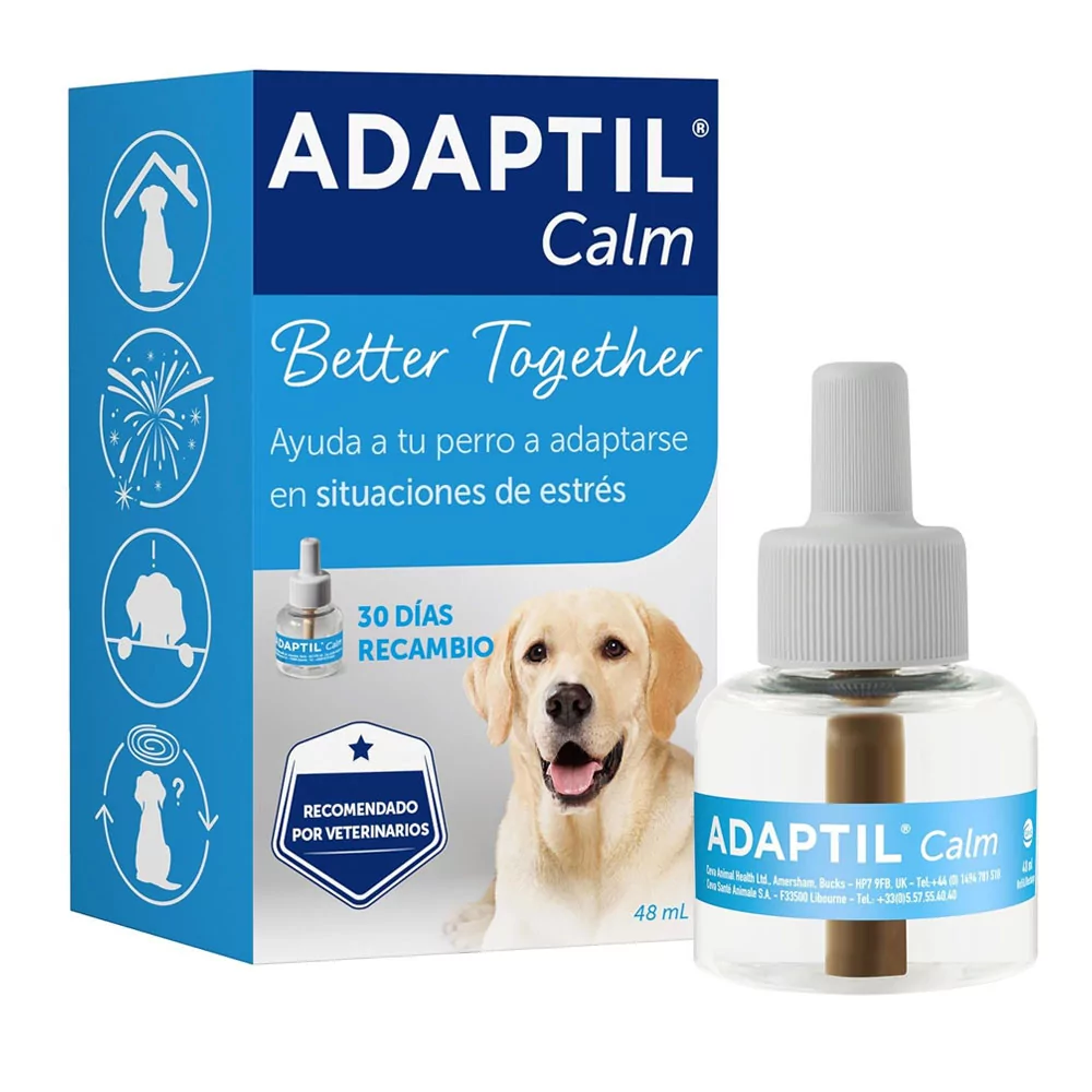 ADAPTIL (feromona antiestres para perros) RECARGA x 48 mL