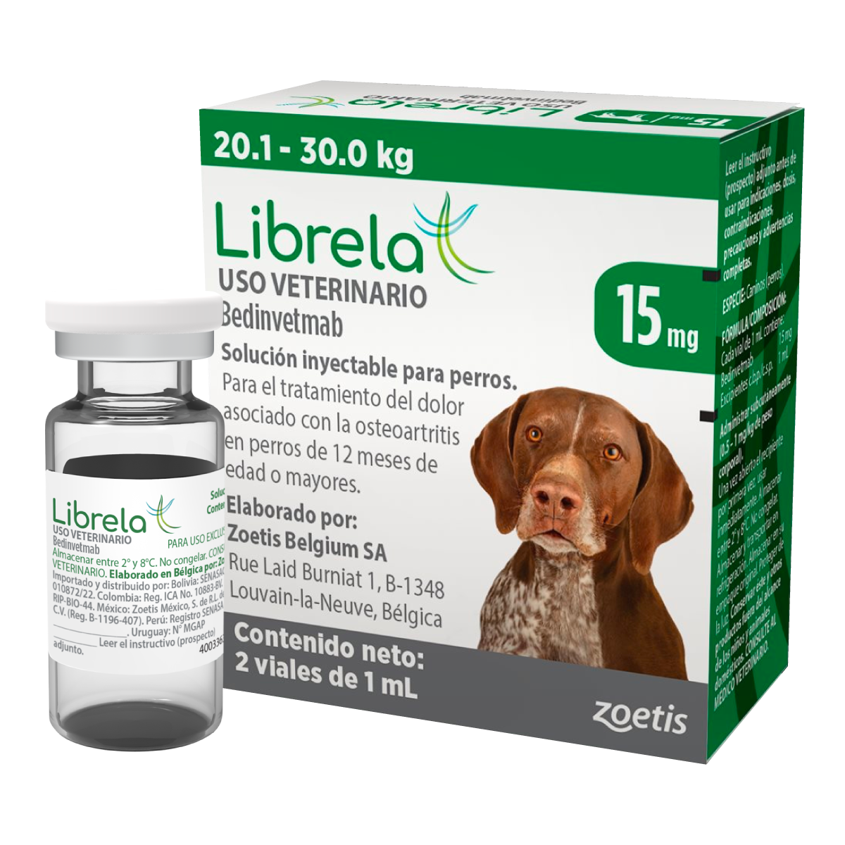 Librela 15mg x 1 vial (20 -30 kg)