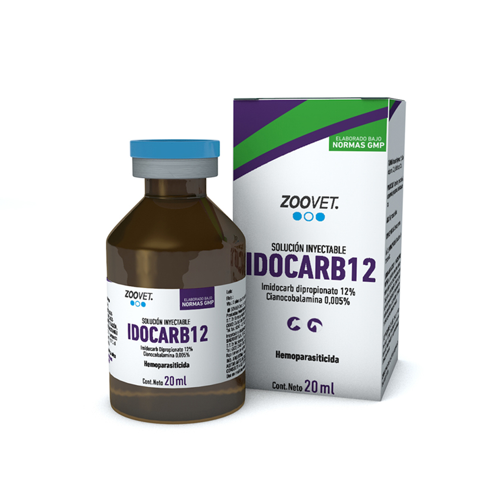 Idocarb 12 (imidocarb) frasco x 20 mL