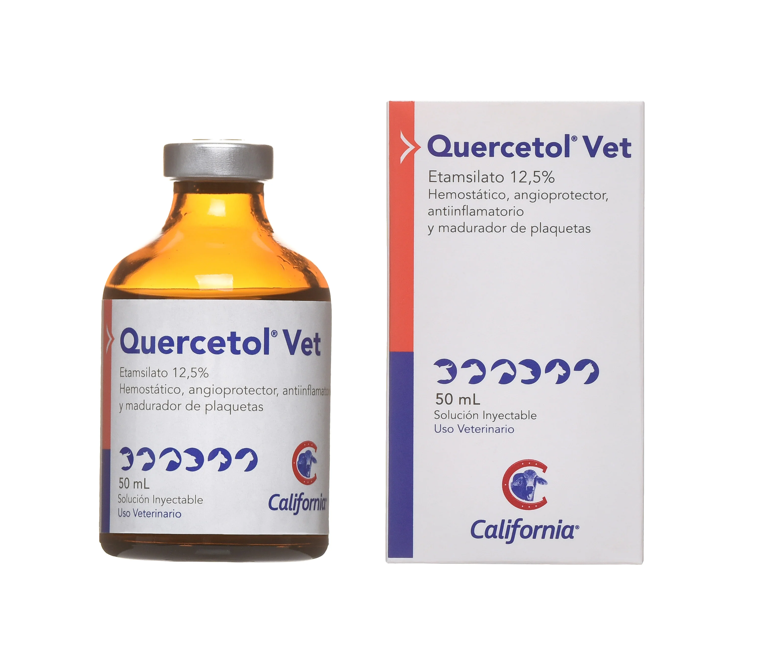 Quercetol vet (Etamsilato) frasco x 50 mL