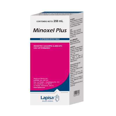 Minoxel Plus (Ceftiofur) frasco x 100 mL