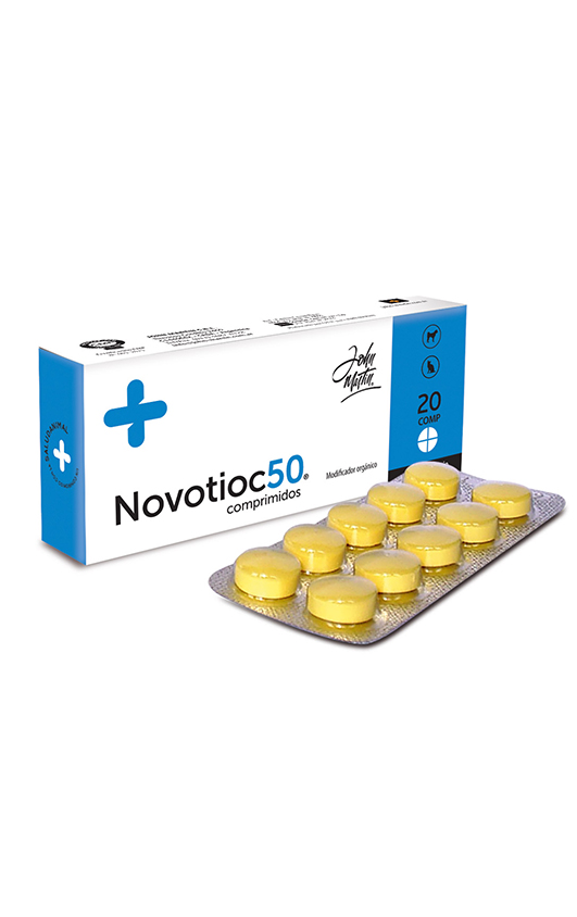 Novotioc 50 (acido tiotico) caja x 20 comprimidos