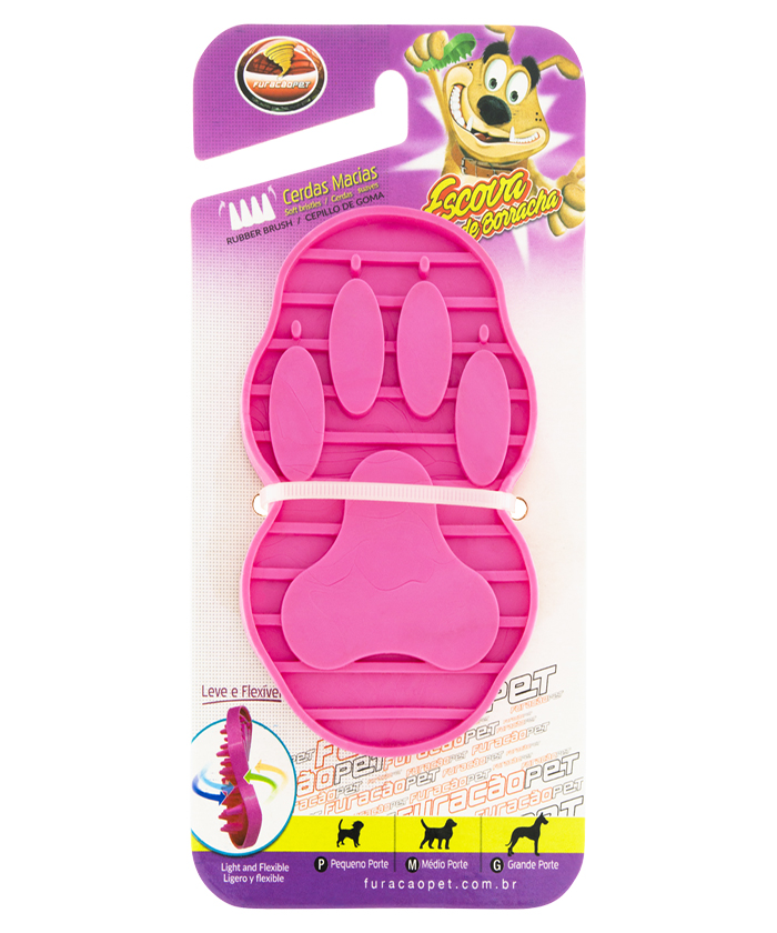Cepillo de goma FuracaoPet x unidad