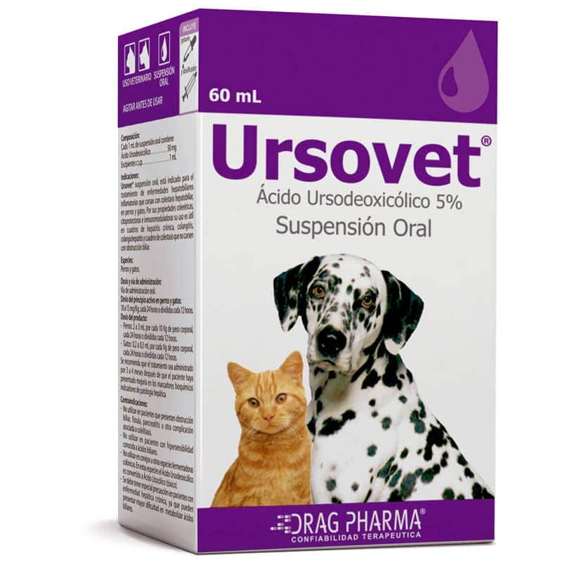 Ursovet Susp (acido ursodesoxicolico) frasco x 60 mL
