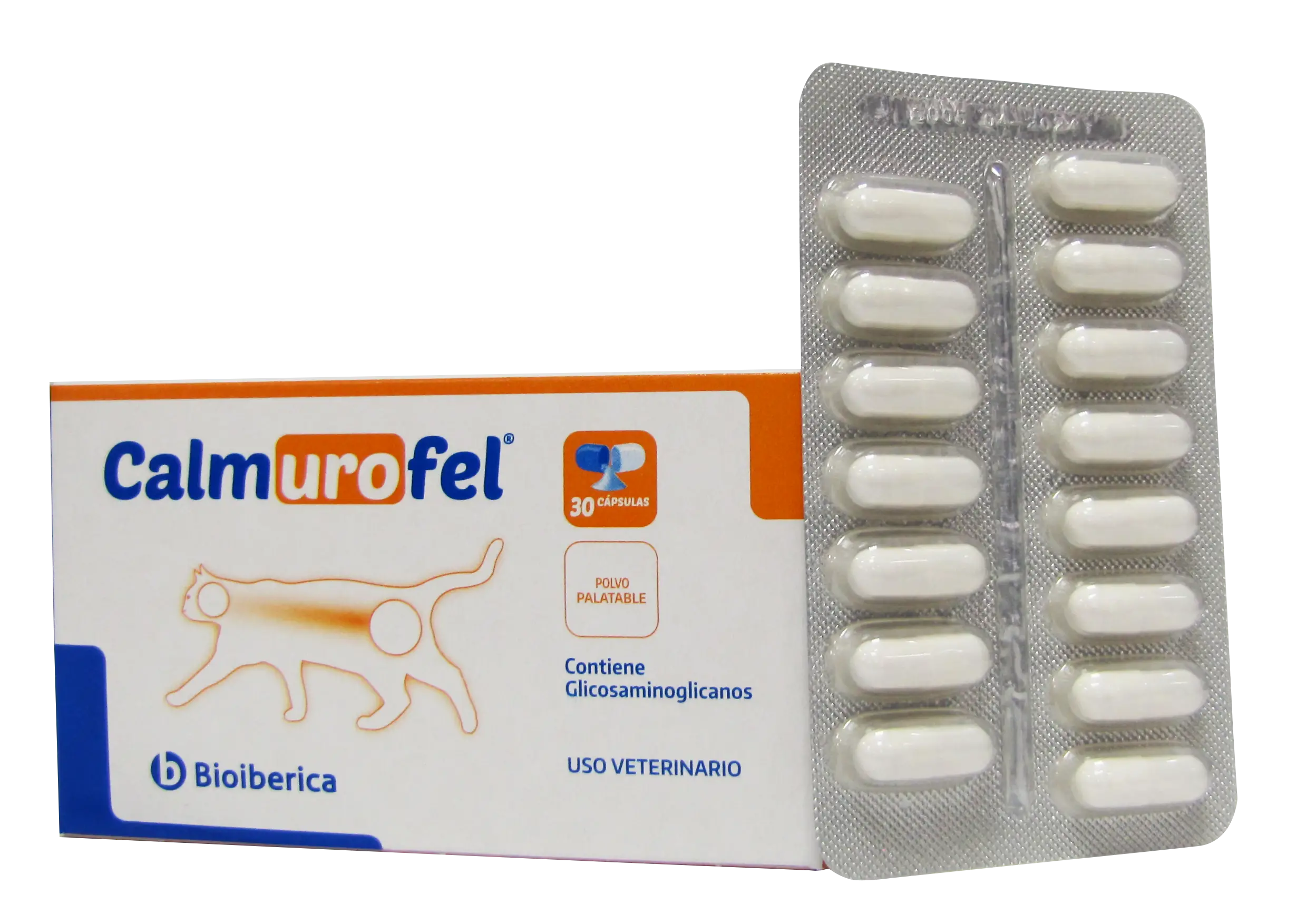 Calmurofel capsulas caja x 30 capsulas