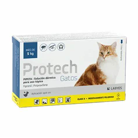 Protech Gato 5 a + pipeta x 1 dosis