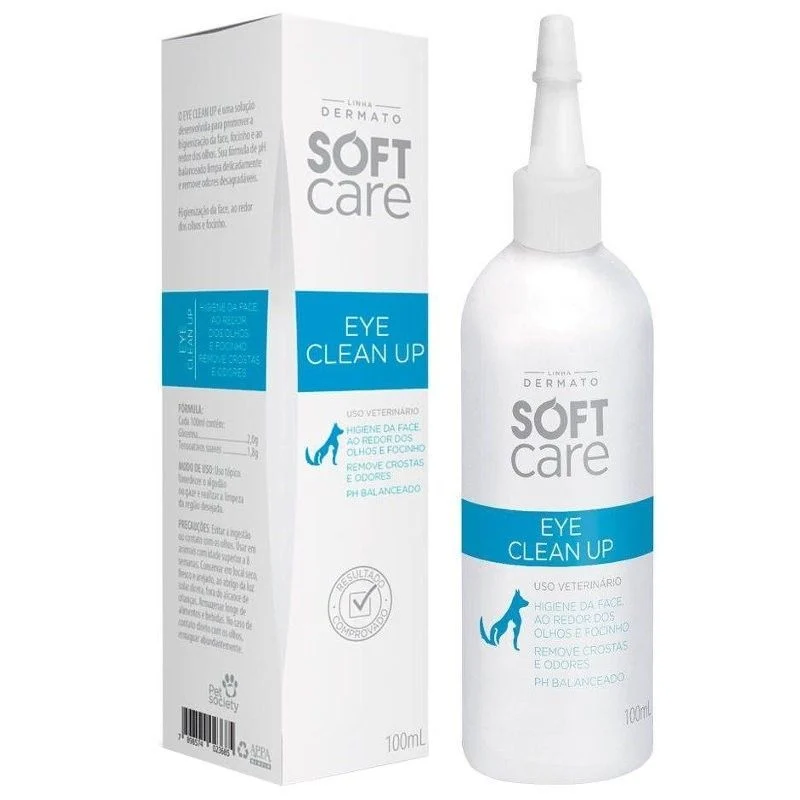 Soft Care Eye Clean Up (limpiador de lacrimales) frasco x 100 mL
