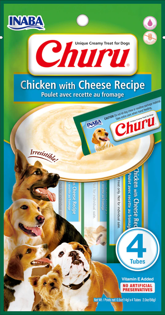 CHURU DOG Chiken with Cheese Recipe sobre x 4 tubos