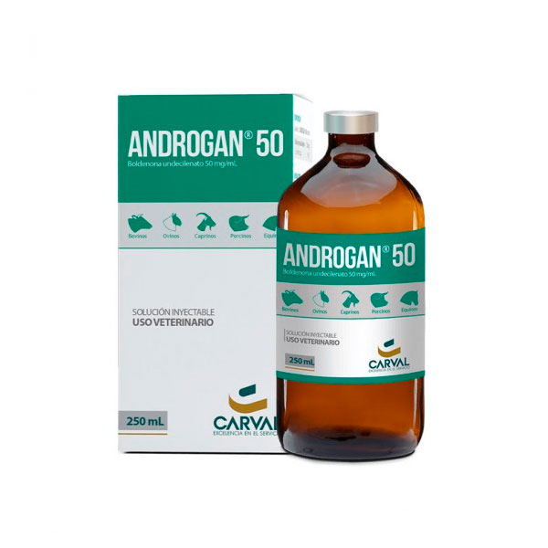 Androgan (boldenona) frasco x 10 mL