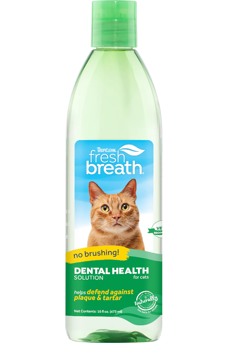 Tropiclean Aditivo para agua cuidado oral GATOS frasco x 236 mL