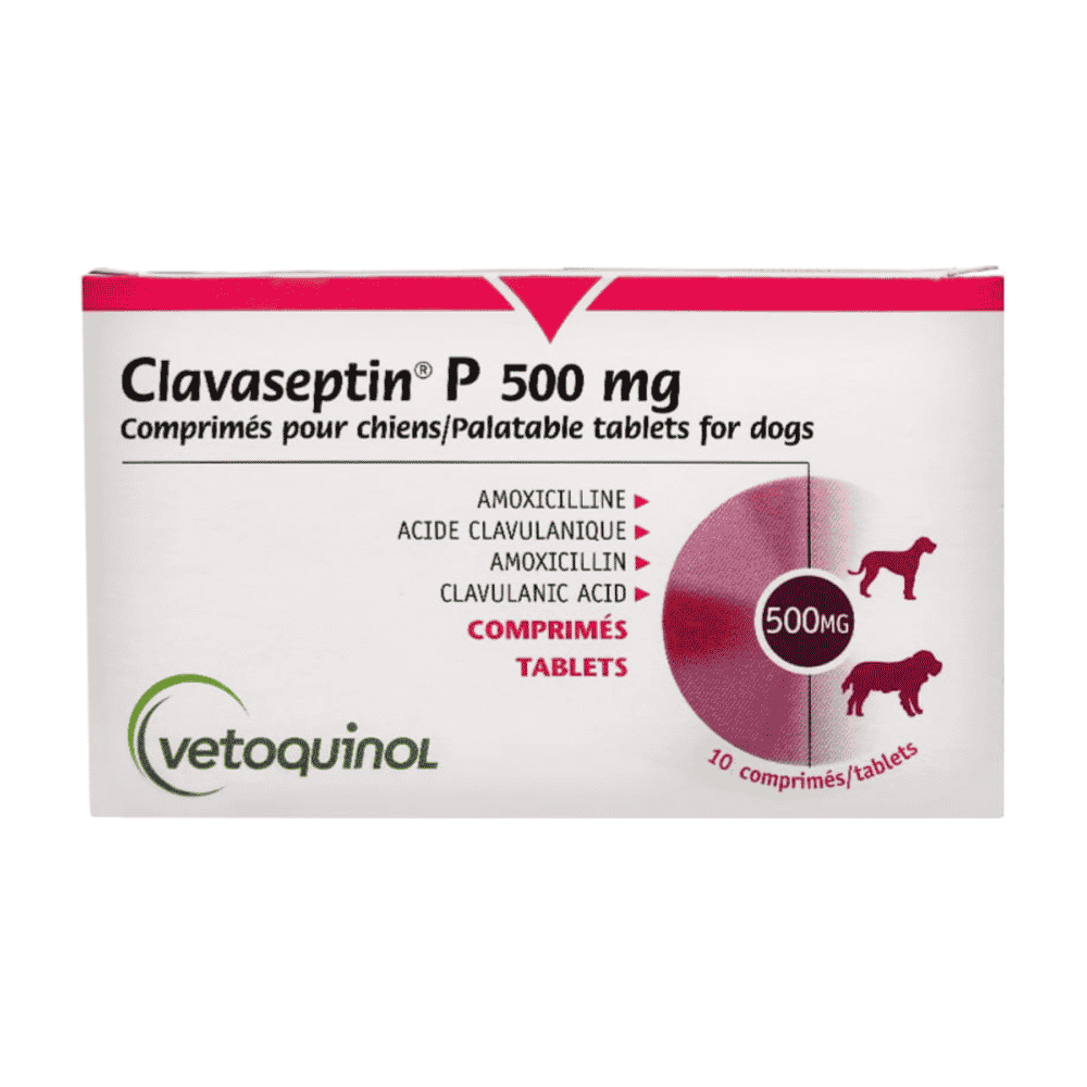 Clavaseptin 500 mg (Amoxicilina + acido clavulanico) caja x 10 comp