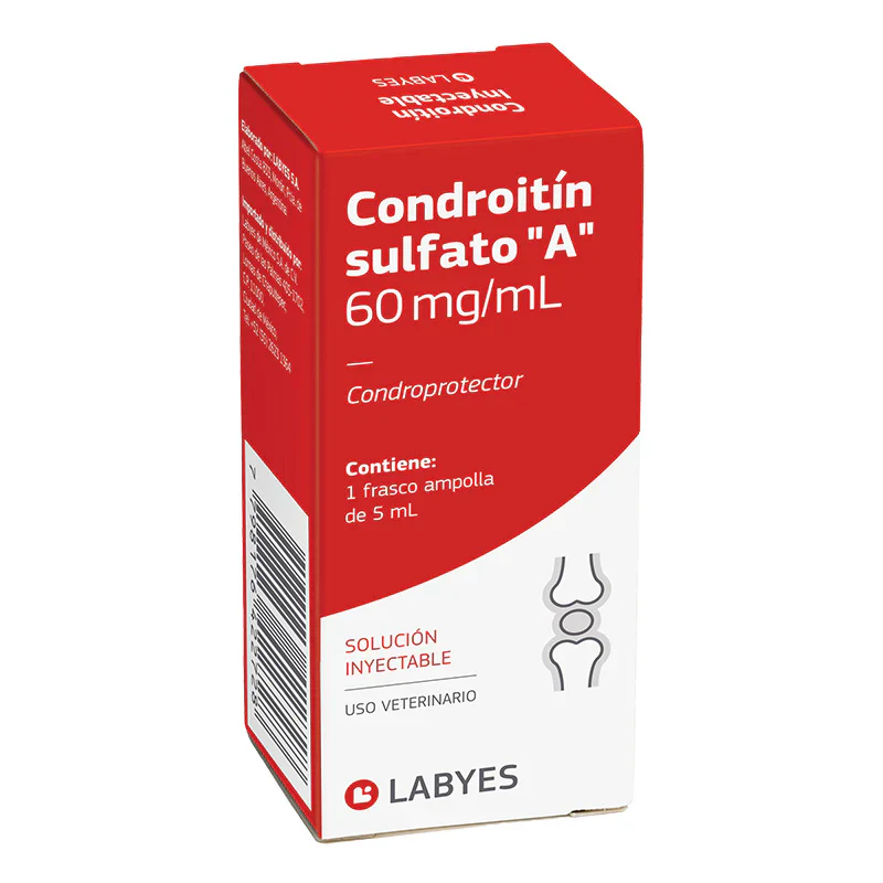 Condroitin Inyectable (Condroit?n Sulfato ?A?) frasco x 5 mL