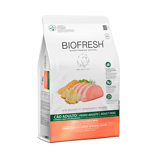 BIOFRESH PERRO Adulto Mini cerdo y pina bolsa x kg