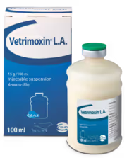 Vetrimoxin L.A frasco x 100 mL