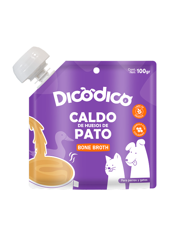 Caldo de huesos de PATO sobre x 100g