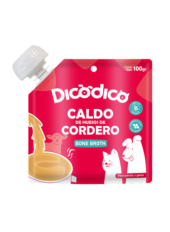 Caldo de huesos de CORDERO sobre x 100g