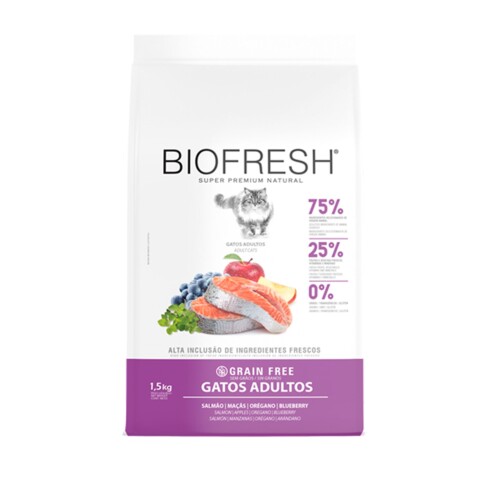 BIOFRESH GATO Adulto Salmon bolsa x 1.5 kg