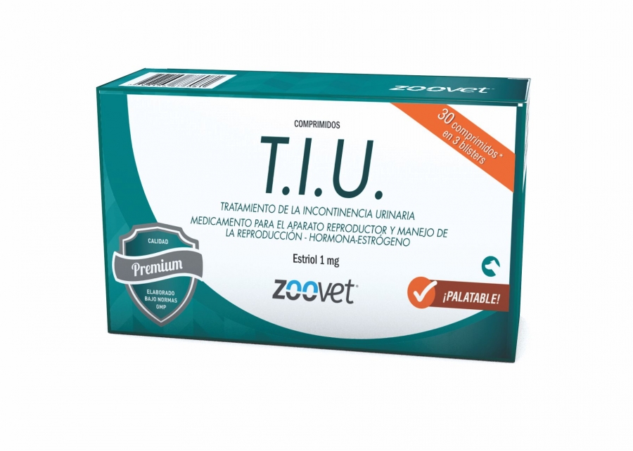 TIU (estriol 1 mg) caja x 20 compimidos