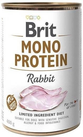 Brit MONO PROTEIN Rabbit lata x 400 g