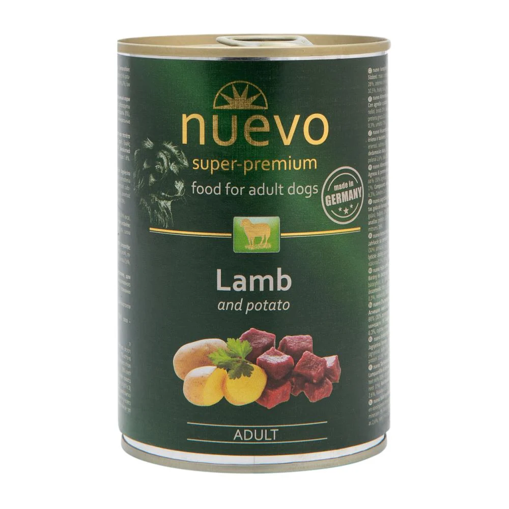 NUEVO Super Premium PERRO Adulto Lamb and Potato x 800 g