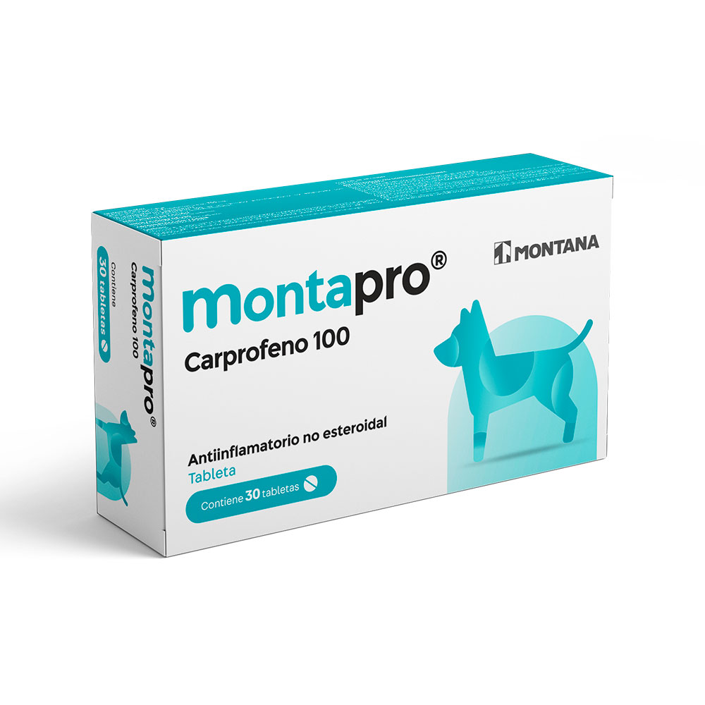 Montapro 100mg (Carprofeno) caja x 30 unidades